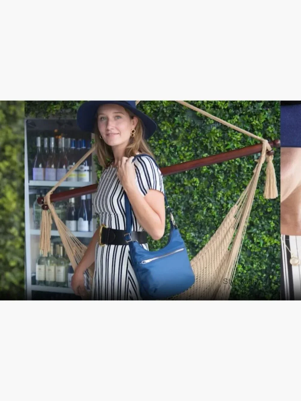 Anti-theft Hobo Bag with RFID Blocking